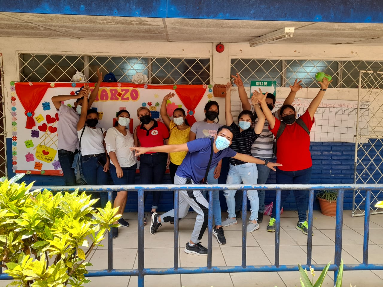 Celebration with partner organization