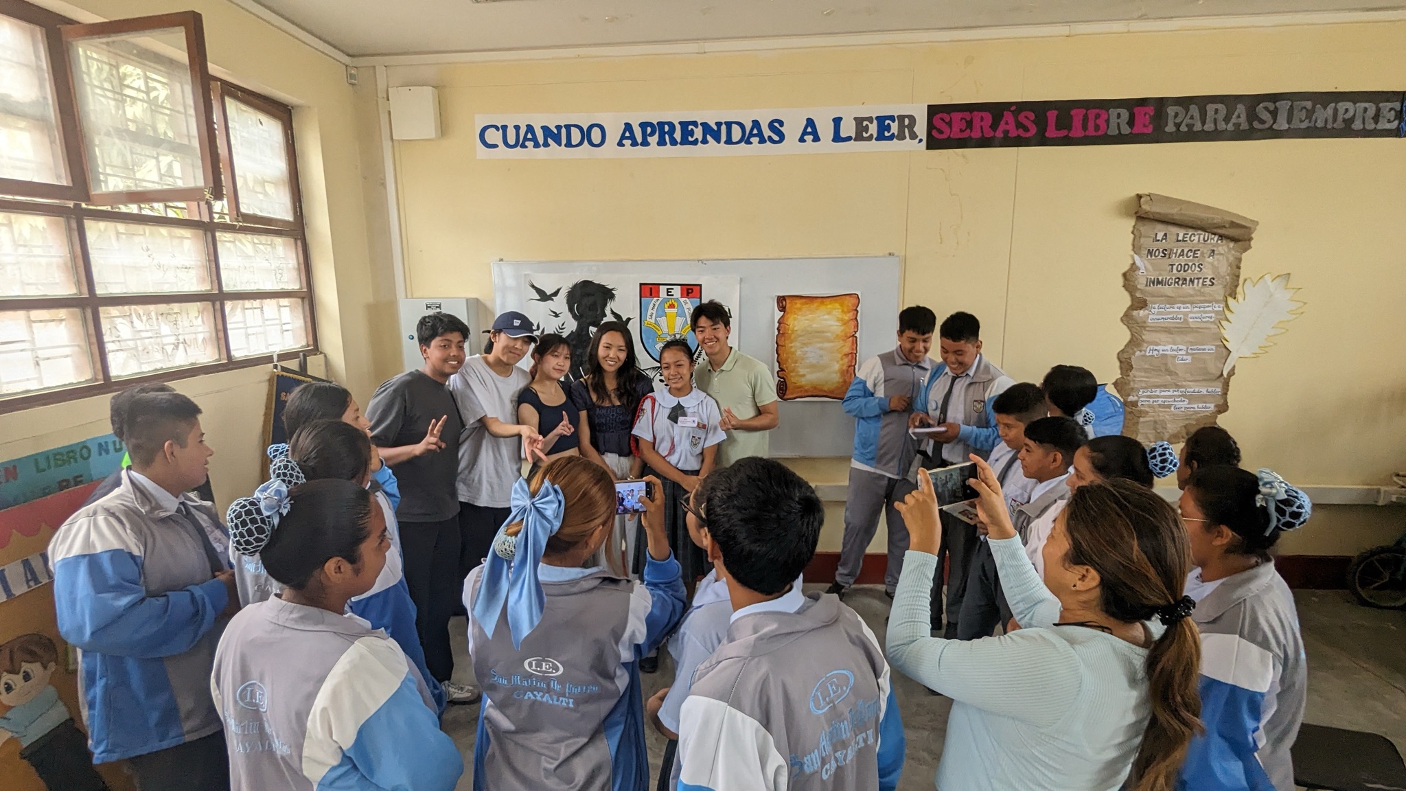 FNE partners and volunteers in Peru