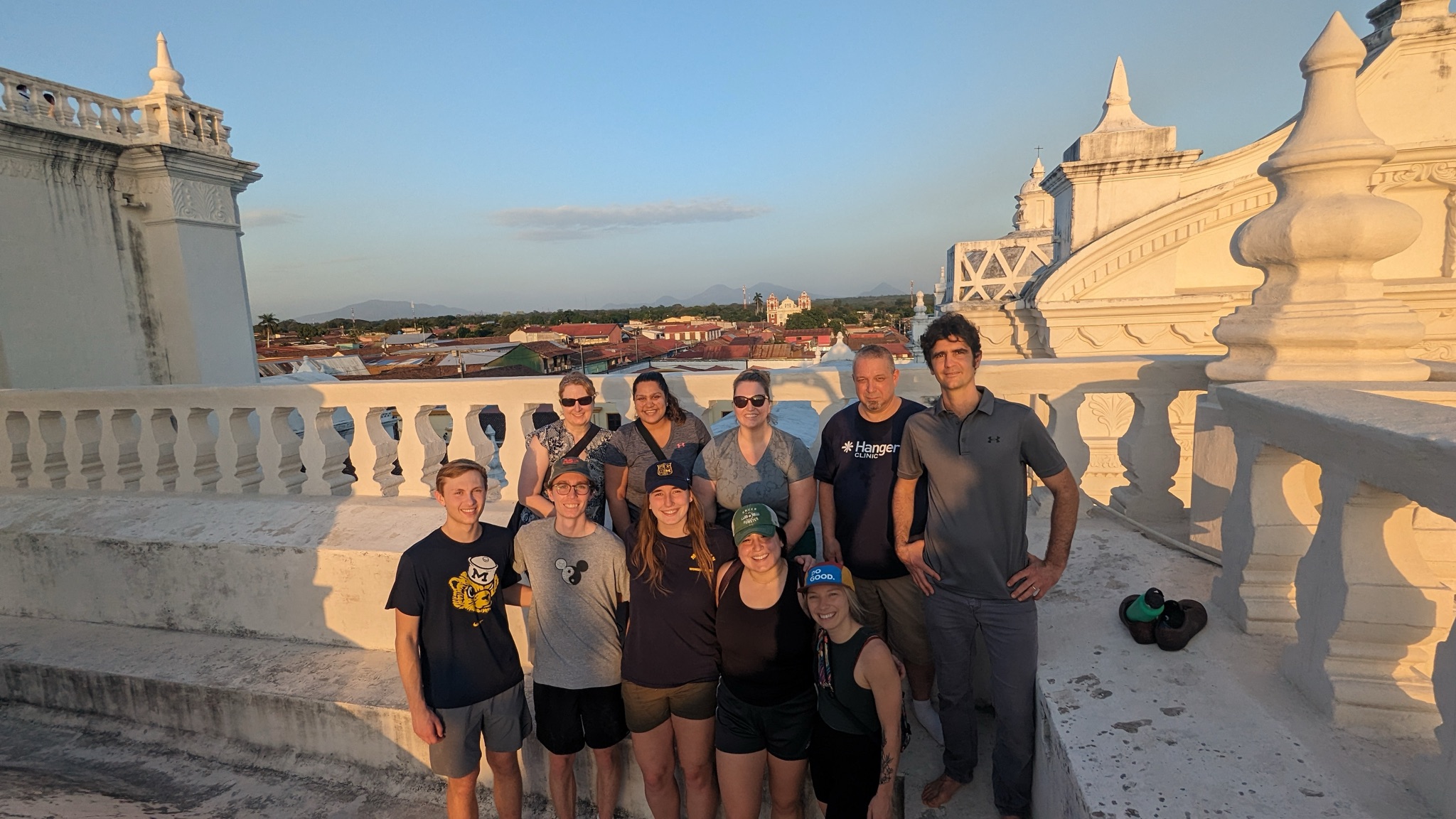 Volunteer group in Nicaragua